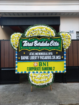 Papan Bunga Duka di Pagar Alam Selatan
